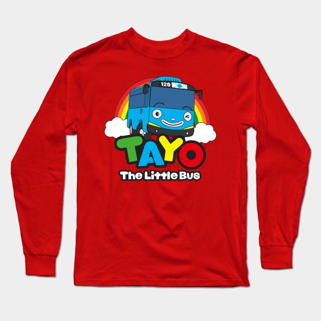 Tayo The little Bus Long Sleeve T-Shirt by local878